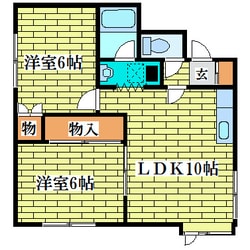 しろがねパレスの物件間取画像